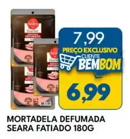 Rancho Bom Supermercados Mortadela defumada seara fatiado oferta
