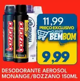 Rancho Bom Supermercados desodorante aerosol monange/bozzano oferta