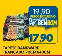 Rancho Bom Supermercados Tapete dankward trançado oferta