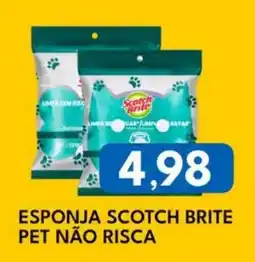 Rancho Bom Supermercados esponja scotch brite pet não riscas oferta