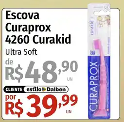 Supermercado Dalben Escova Curaprox 4260 Curakid Ultra Soft oferta