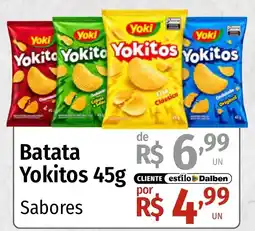 Supermercado Dalben Batata Yokitos oferta