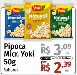 Supermercado Dalben Pipoca Micr. Yoki oferta