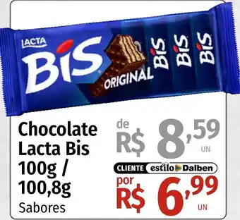 Supermercado Dalben Chocolate Lacta Bis oferta