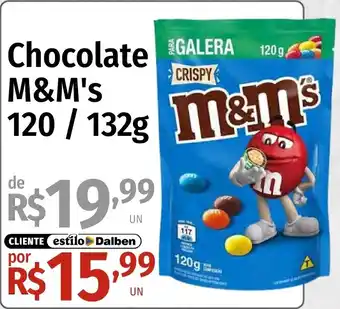 Supermercado Dalben Chocolate M&M's oferta
