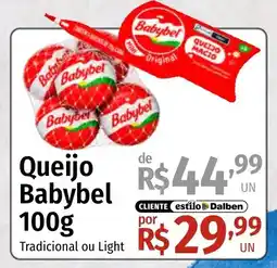 Supermercado Dalben Queijo babybel oferta