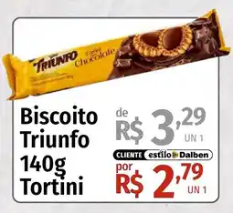 Supermercado Dalben Biscoito Triunfo Tortini oferta