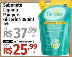 Supermercado Dalben Sabonete Líquido Pampers Glicerina oferta