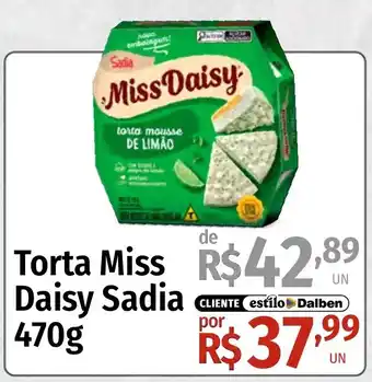 Supermercado Dalben Torta miss daisy sadia oferta