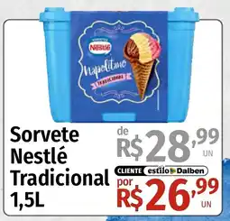 Supermercado Dalben Sorvete Nestlé Tradicional oferta
