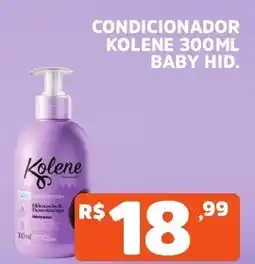 Supermercados Pague Menos Condicionador kolene 300ml baby hid. oferta