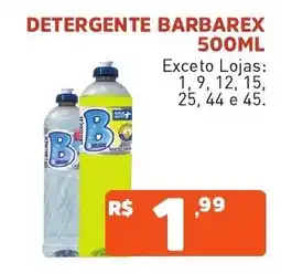 Supermercados Pague Menos Detergente barbarex oferta