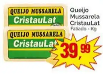 Supermercados Rena Queijo mussarela cristaulat oferta