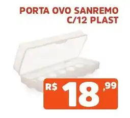 Supermercados Pague Menos Porta ovo sanremo oferta