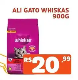 Supermercados Pague Menos Ali gato whiskas oferta