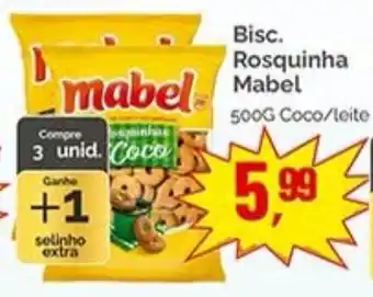 Supermercados Rena Bisc. Rosquinha Mabel oferta