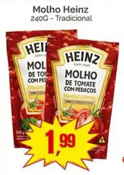 Supermercados Rena molho heinz tradicional oferta