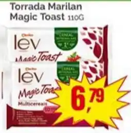 Supermercados Rena lev magic toast multicereais oferta