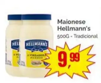 Supermercados Rena Maionese hellmann's tradicional oferta