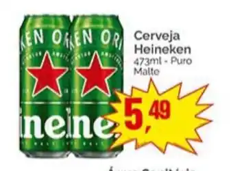 Supermercados Rena Cerveja Heineken oferta