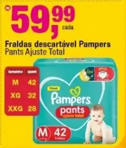 Frangolândia Fraldas descartável Pampers oferta