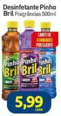 Rede Bom Lugar Desinfetante Pinho Bril fragrâncias oferta