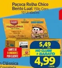 Rede Bom Lugar Paçoca Rolha Chico Bento Lual oferta