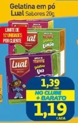 Rede Bom Lugar Gelatina em po Lual oferta