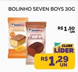 Lider Atacadista Bolinho seven boys oferta