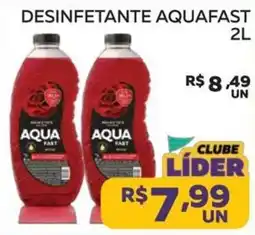 Lider Atacadista Desinfetante aquafast oferta