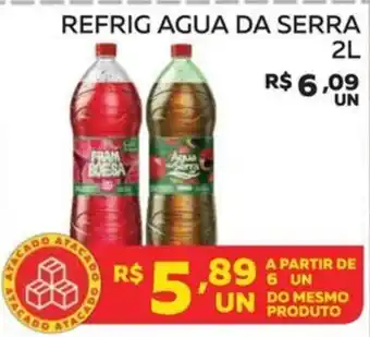 Lider Atacadista Refrig agua da serra oferta