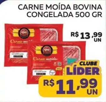 Lider Atacadista Carne moída bovina congelada oferta
