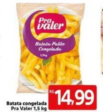 Extra Supermercado Batata Congelada Pra Valer 1.5kg oferta