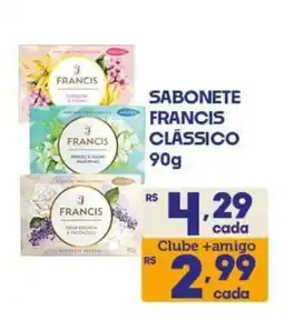 Supermercados Avenida Sabonete francis clássico oferta