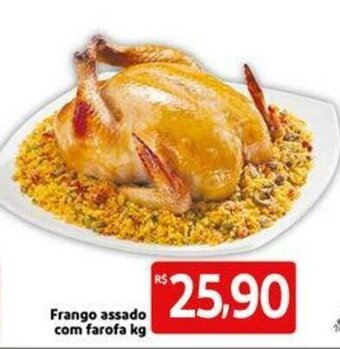 Extra Supermercado Frango Assado com farofa 1kg oferta