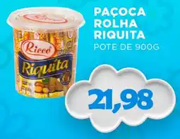 Villefort Atacadista Paçoca rolha riquita oferta