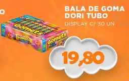 Villefort Atacadista Bala de goma dori tubo oferta