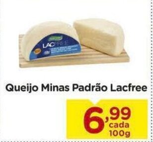 Carrefour Bairro Queijo Minas Padrao Lacfree 100g oferta