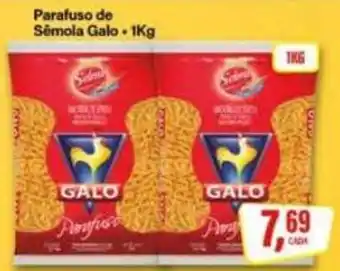 Rede Supermarket Parafuso de Sêmola Galo oferta