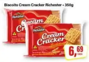 Rede Supermarket Biscoito Cream Cracker Richester oferta