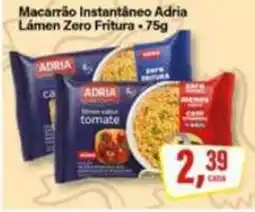 Rede Supermarket Macarrão Instantâneo Adria Lámen Zero Fritura oferta
