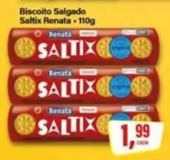 Rede Supermarket Biscoito Salgado Saltix Renata oferta