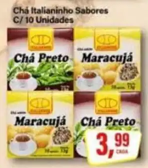 Rede Supermarket Chá Italianinho oferta