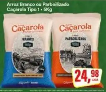 Rede Supermarket Arroz branco ou parboilizado caçarola oferta