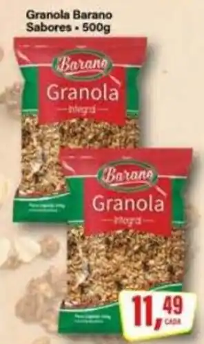 Rede Supermarket Granola Barano oferta