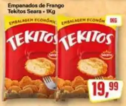 Rede Supermarket Empanados de frango tekitos seara oferta