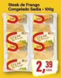 Rede Supermarket Steak de Frango Congelado Sadia oferta
