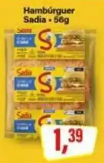Rede Supermarket Hambúrguer Sadia oferta