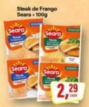 Rede Supermarket Steak de Frango Seara oferta
