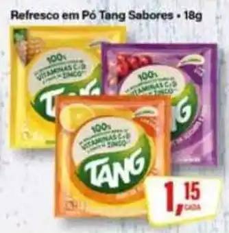 Rede Supermarket Refresco em Pó Tang Sabores oferta